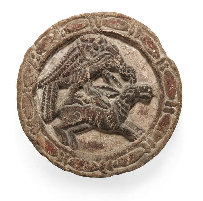 Italian School, 12th Century | An Italo-Islamic marble roundel (patera ...