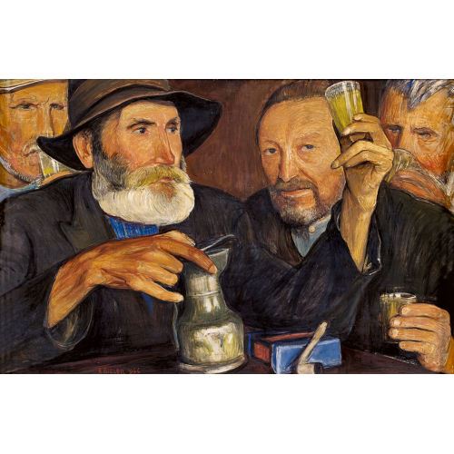 Le vin nouveau by Ernest Biéler, 1944