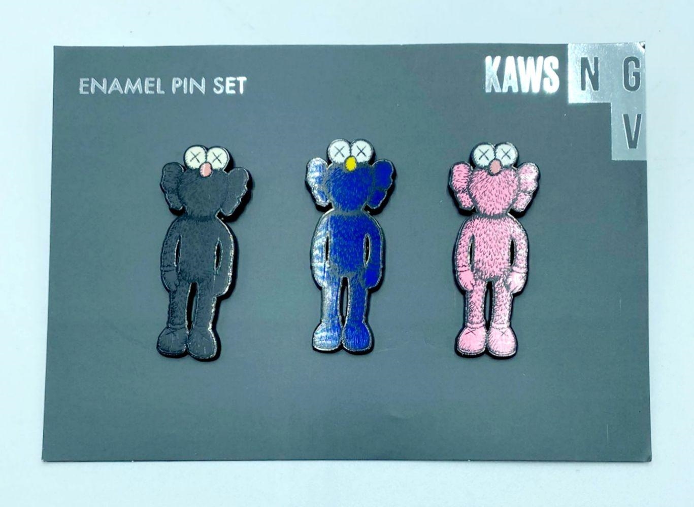 KAWS Enamel Pin Set (2019) MutualArt