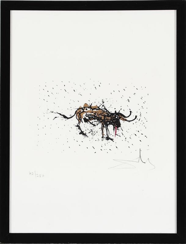 Salvador Dalí | Taurus from the series The Zodiac II (1942) | MutualArt
