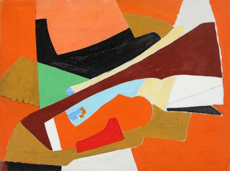 Artwork by William Louis Sorensen, Untitled, Made of Oil on canvas