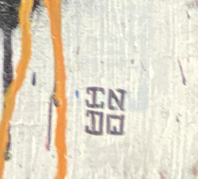 Artwork by INDO, Mickey Mouse, Made of Mix media, spray paint, enamel paint, on board