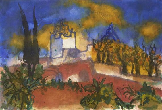 German b.1941 -  Bell Tower