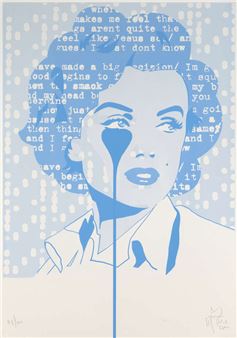 Pure Evil 版画 ARTHUR MILLER’S NIGHTMARE ▷ Arthur Miller's Nightmare - Vertical Dots by Pure Evil