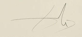 Salvador Dalí signature.