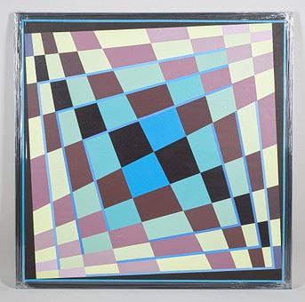 Outi Ikkala | Komposition med rutor (1972) | MutualArt