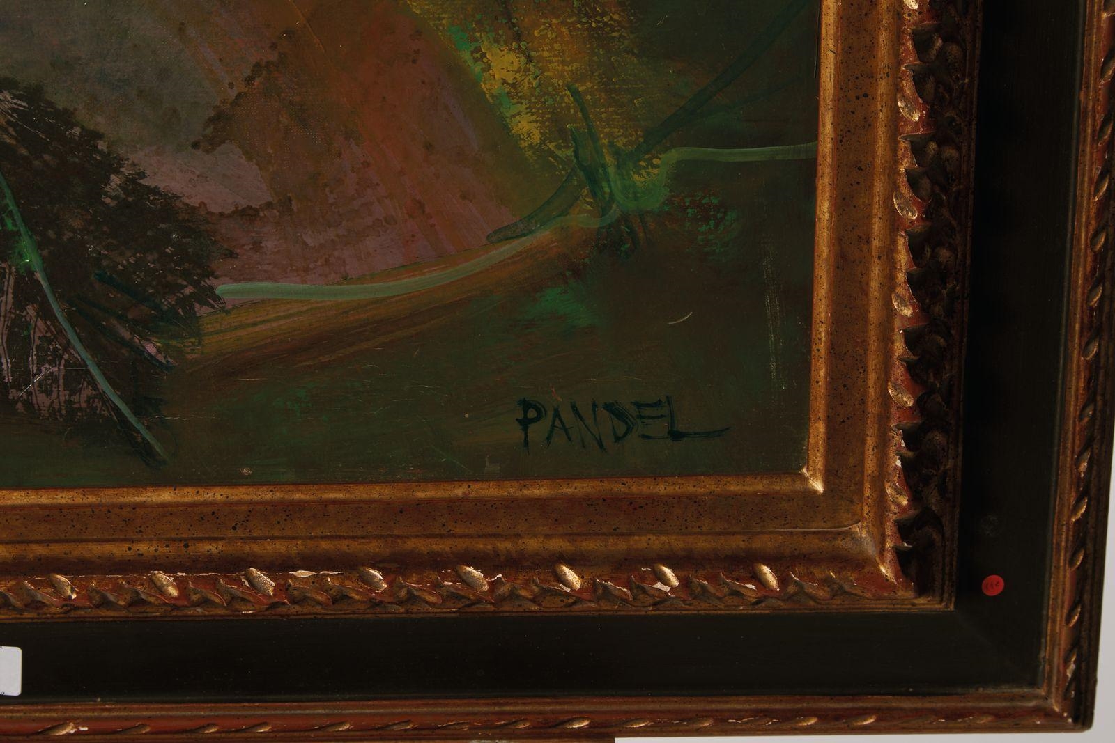 Artwork by Michel Pandel, Ambre, Made of Oil on canvas