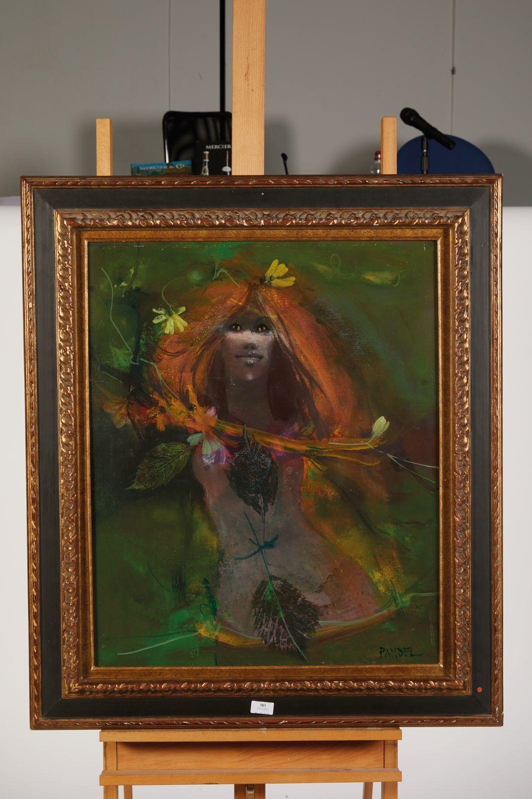 Artwork by Michel Pandel, Ambre, Made of Oil on canvas