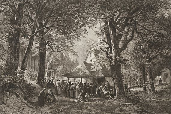 "Kapelle bei Brannenburg" - Adolph Thomas‏