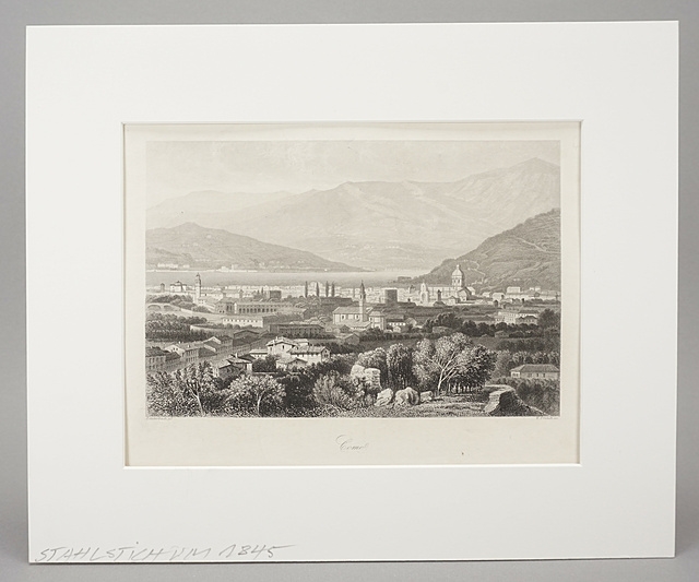 Artwork by W. French, "Como"