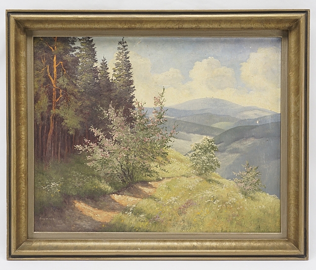 Wilhelm Pramme | Brockenblick vom Prinzessinenweg | MutualArt