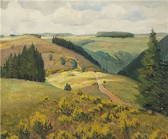 Sommerliche Landschaft - Rudolf Inden