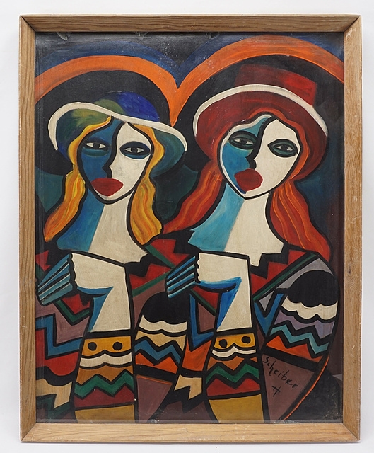 Hugó Scheiber | Zwei Damen | MutualArt