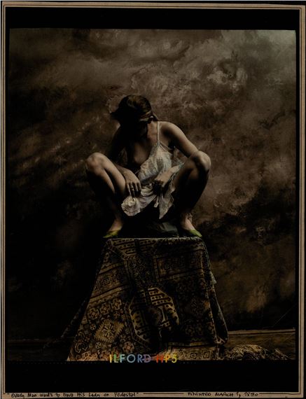 Jan Saudek | Erika with Mirror | MutualArt
