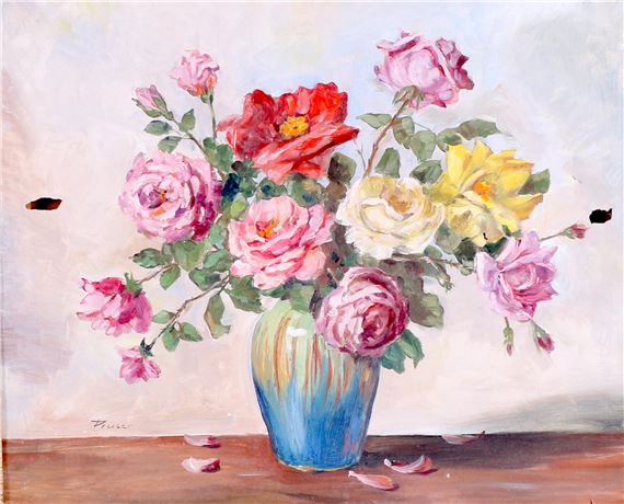 ROSES STILL LIFE by Pruser