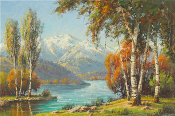 "Golden Touch of Autumn," by Paul Grimm, 1969