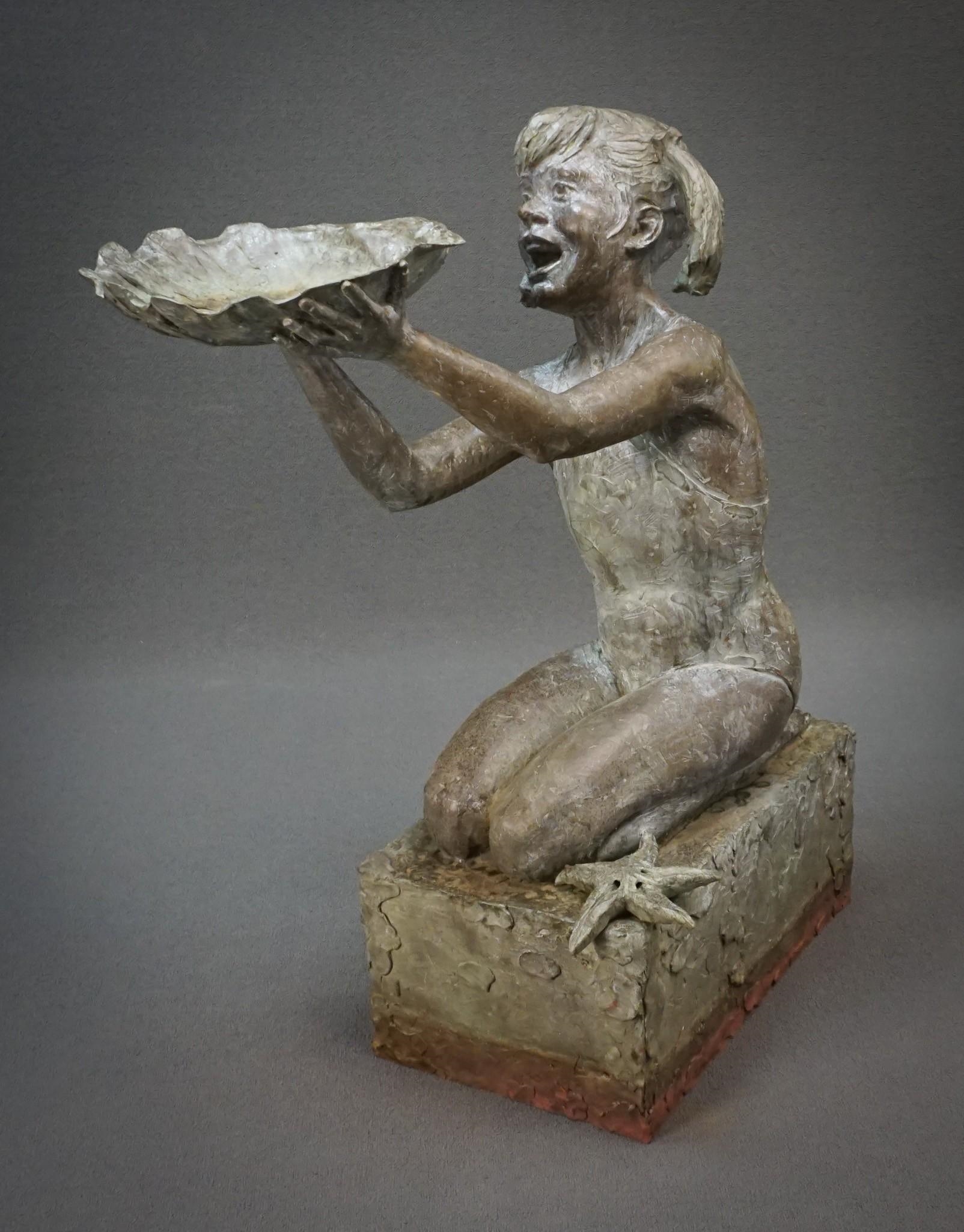 Gary Price | Boy with a Conch Shell | MutualArt