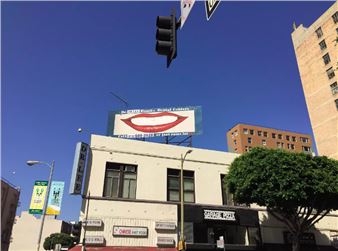 Artist Sacha Halona Baumann makes a portrait of downtown L.A. one (literal) step at a time