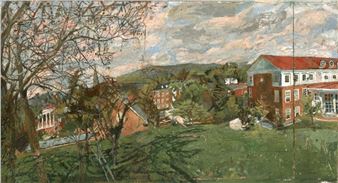 Rackstraw Downes & Stanley Lewis: Major paintings - Betty Cuningham Gallery
