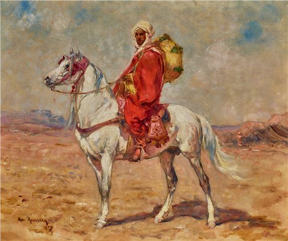 Rider and his Mount by Henri Rousseau, 1909