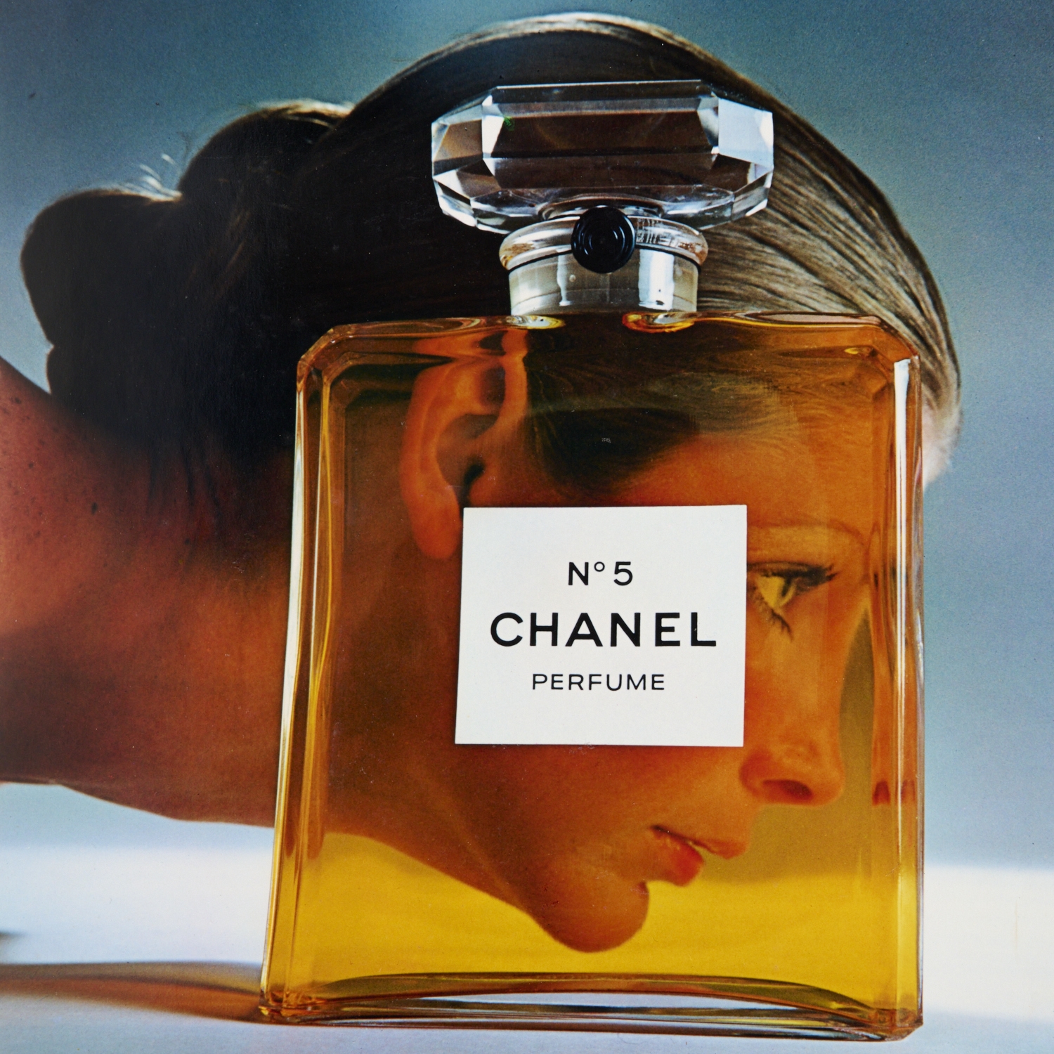 Richard Avedon  Chanel perfume ad featuring Catherine Deneuve