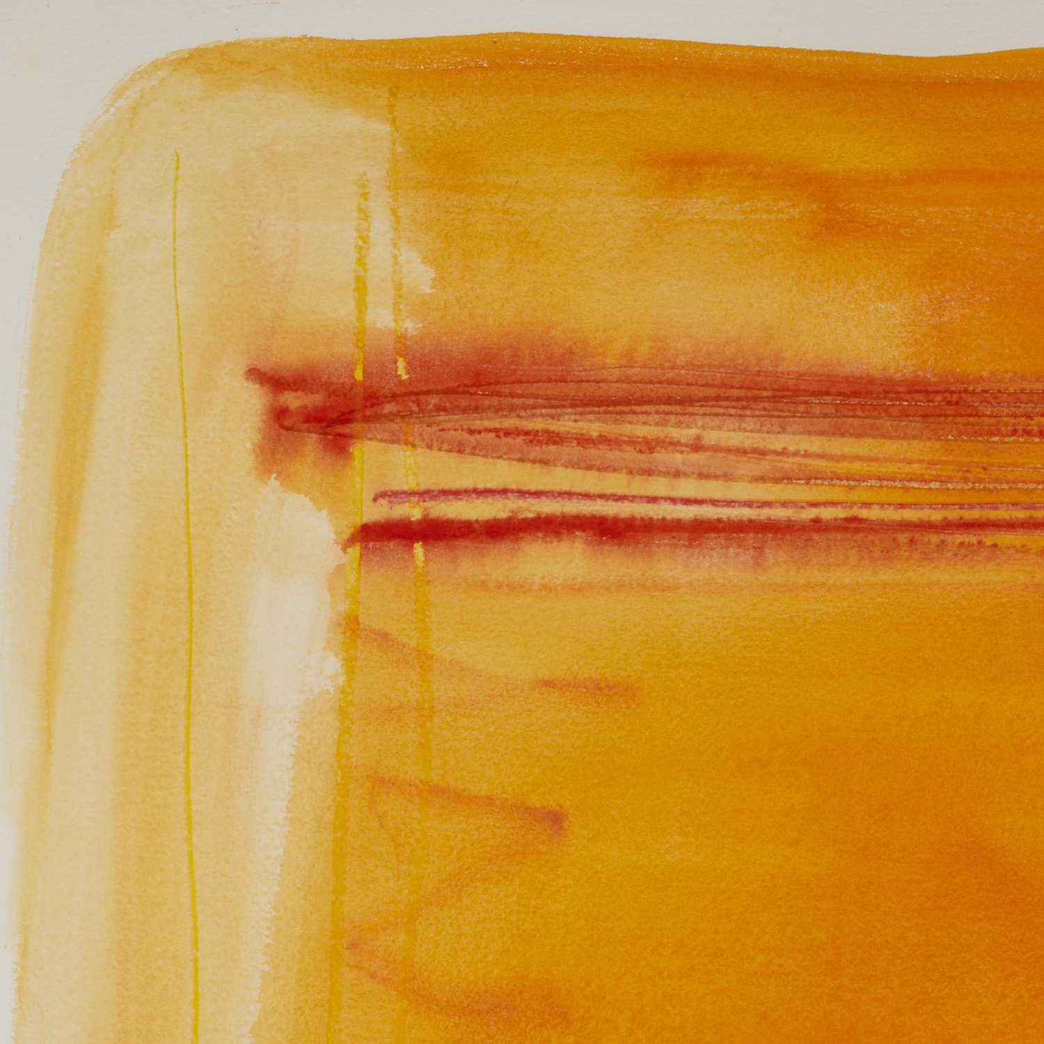 Artwork by Larry Zox, Untitled, Made of oil on paper