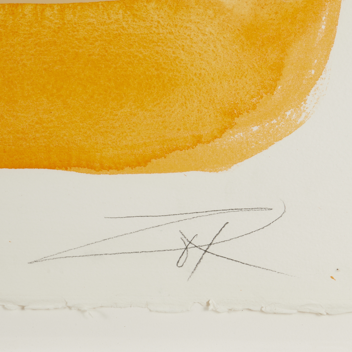 Artwork by Larry Zox, Untitled, Made of oil on paper