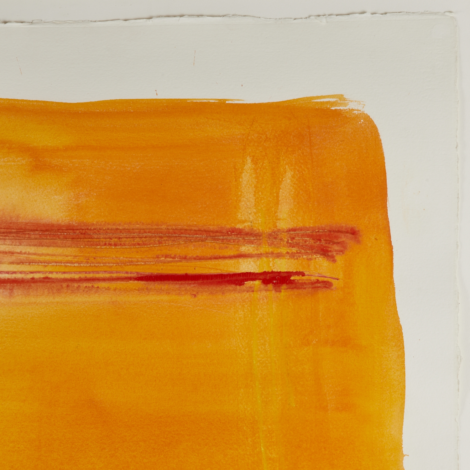 Artwork by Larry Zox, Untitled, Made of oil on paper