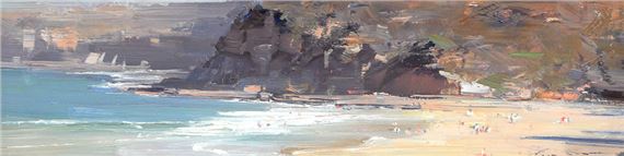 Headlands near Long Reef Sydney Harbour by Ken Knight