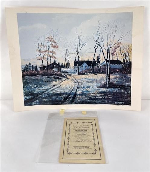 Howard Rupp | Howard Rupp Signed and Numbered Print | MutualArt