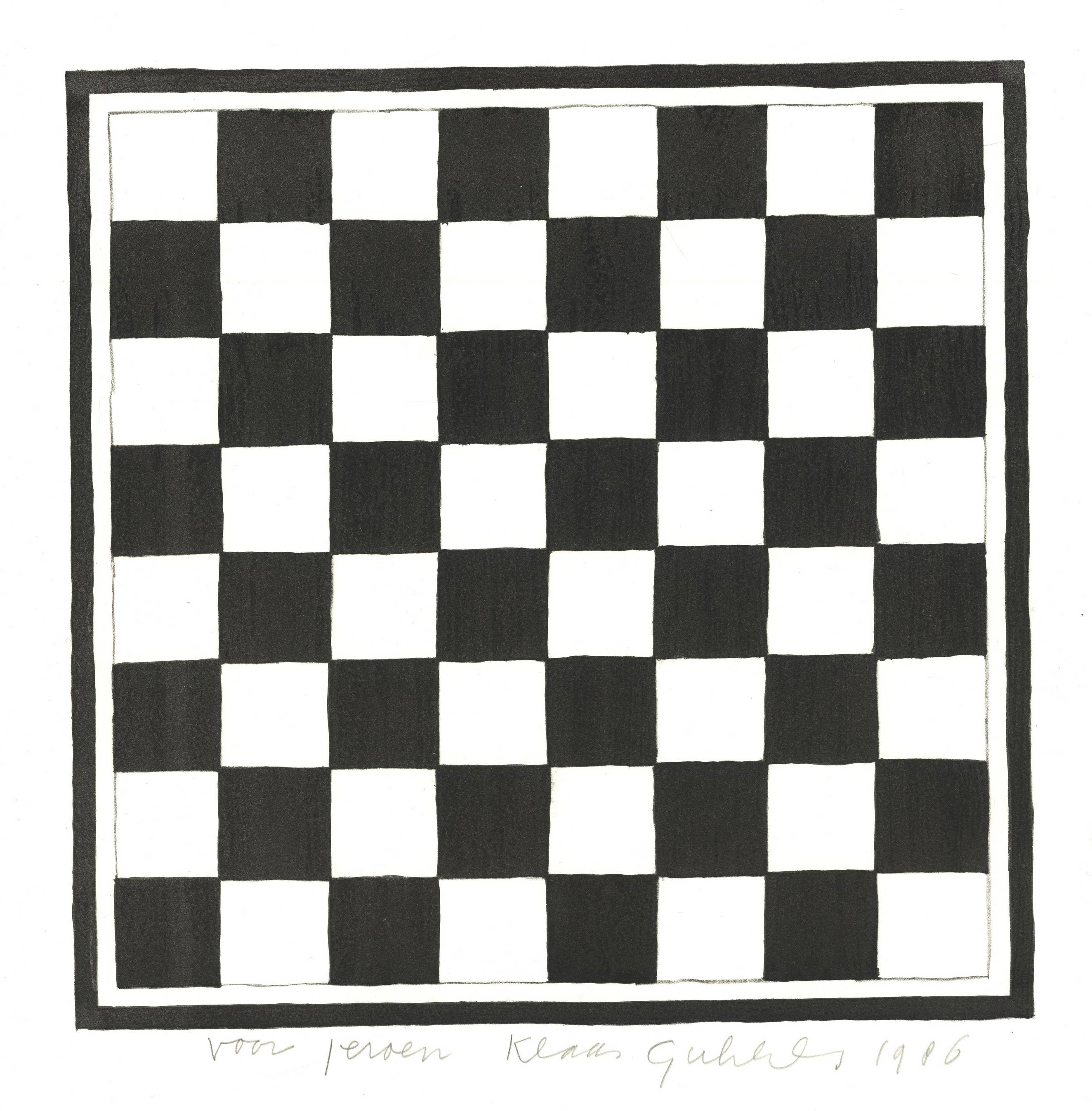 Chess board; Untitled