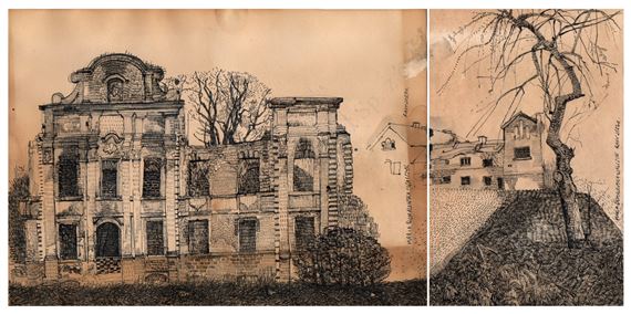 Rany-dyptyk by Maria Domalewska, 2023