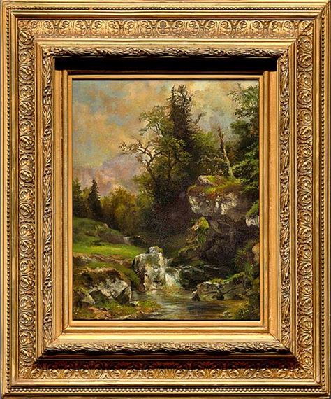 HORSKÁ PARTIE S ŘEKOU - Alois Bubák