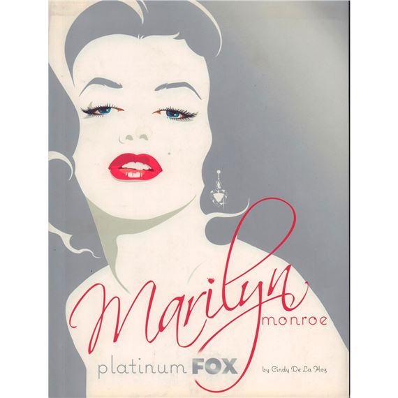 Marilyn Monroe | Hardcover Book, Marilyn Monroe Platinum Fox | MutualArt