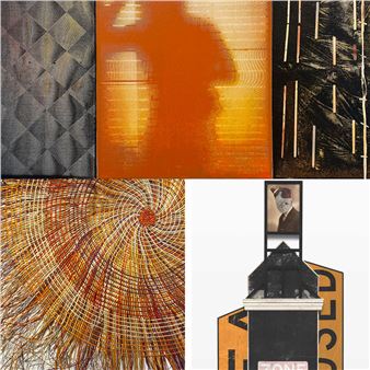 Stockroom display: Paintings, prints, glass, ceramics, sculpture - Beaver Galleries