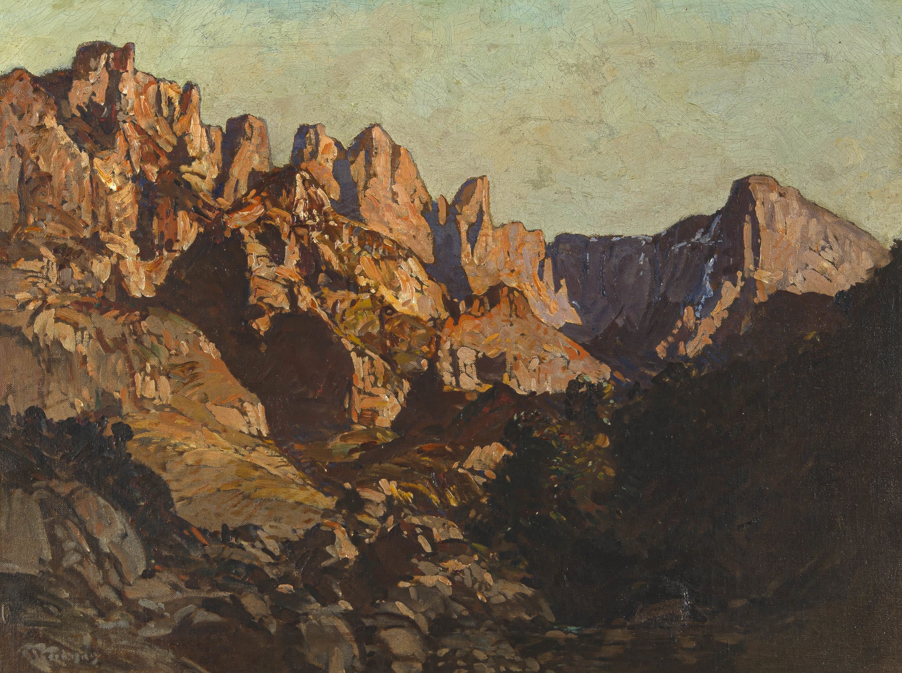 Robert Gwelo Goodman | Mountainous Landscape | MutualArt