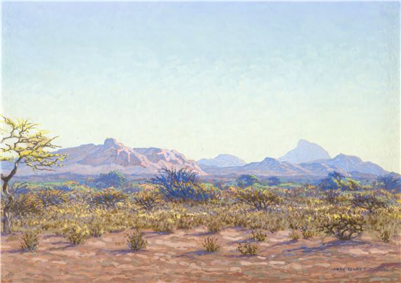 Erindi Onganga, Omaruru District, Namibia by Johannes Blatt, dated 1942