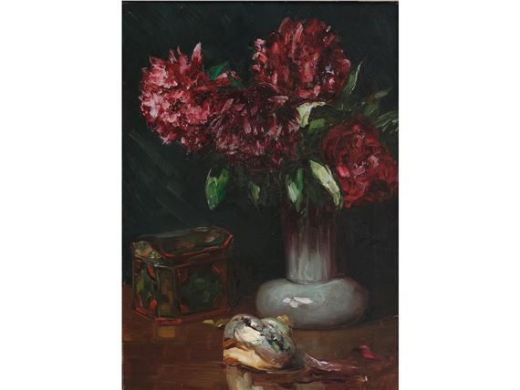 Still life by Alois Hänisch, dated 1911