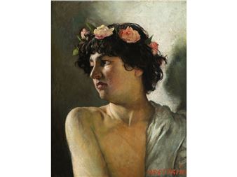 Portrait of a young man after Antiquity - Frederick Praetorius