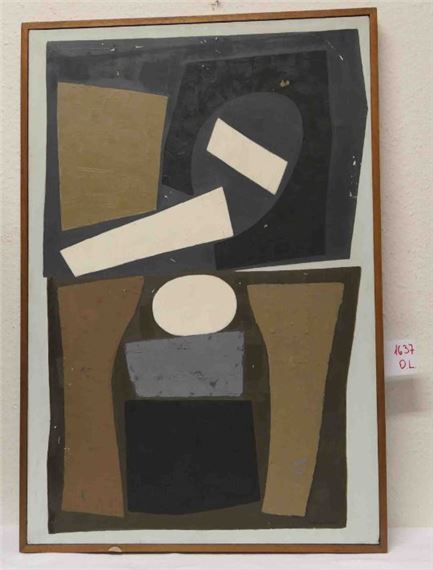 "Moderne Komposition" - Nanette Hahn