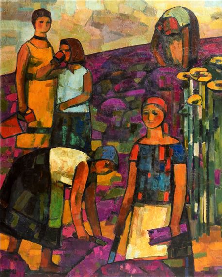 Levendula-aratás by István Moldován