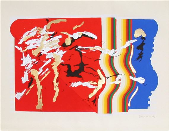 Abstract Girl on Beach by M. Debashis