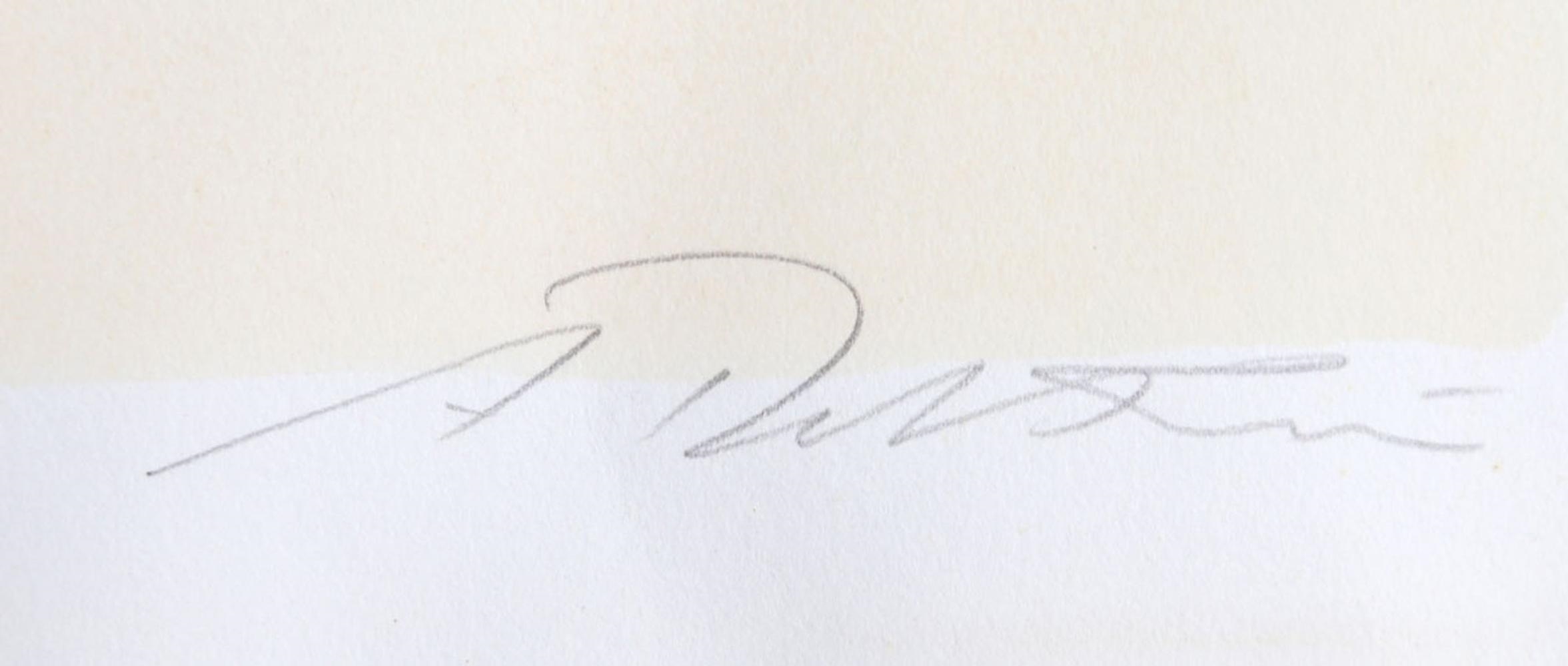 Artwork by Alexander Dobkin, Pensive, Made of Lithograph