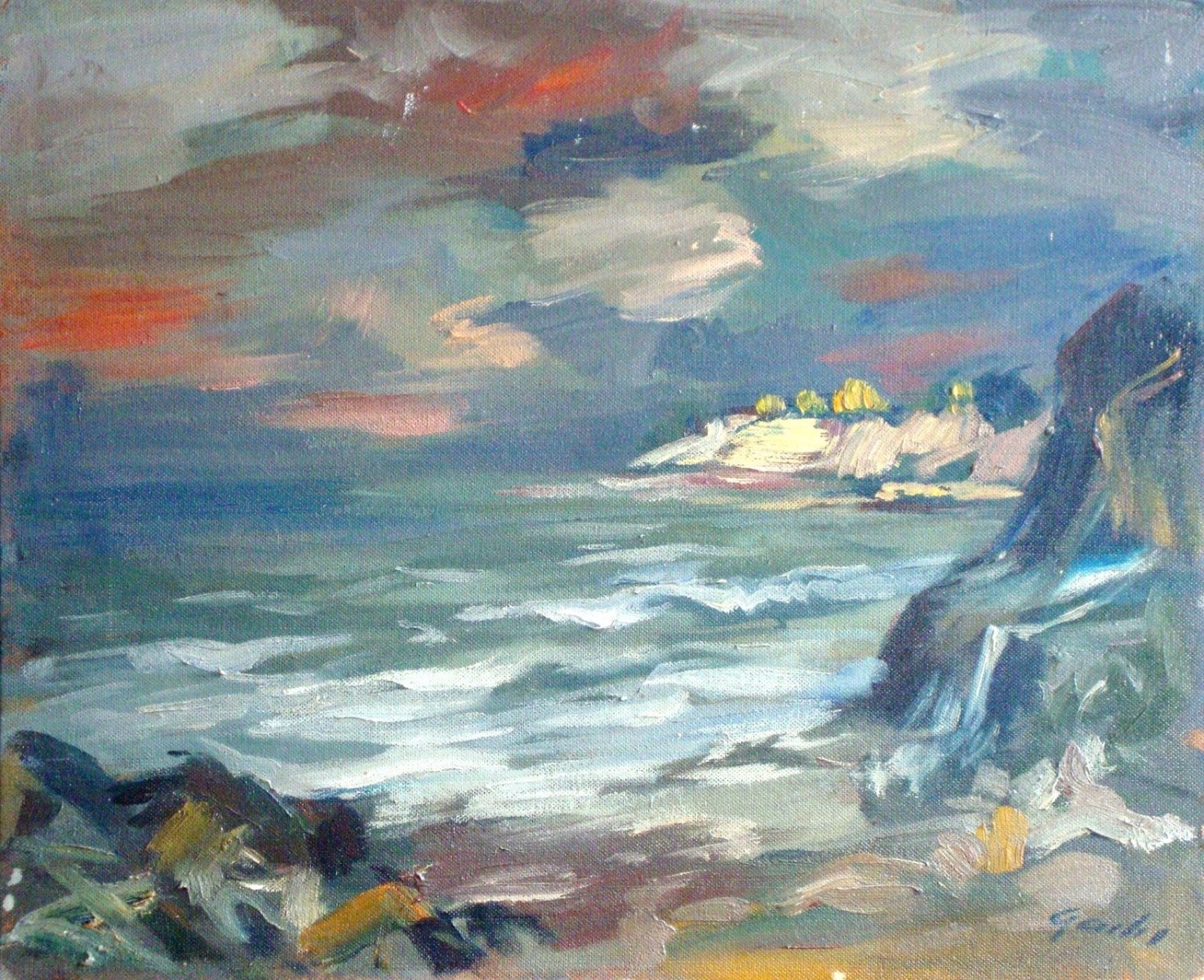 Jānis Gailis | The last rays (1968) | MutualArt