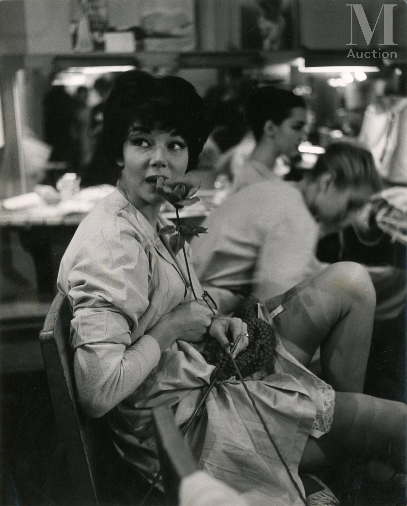 Robert Doisneau Cabine des mannequins (Circa 1950) MutualArt