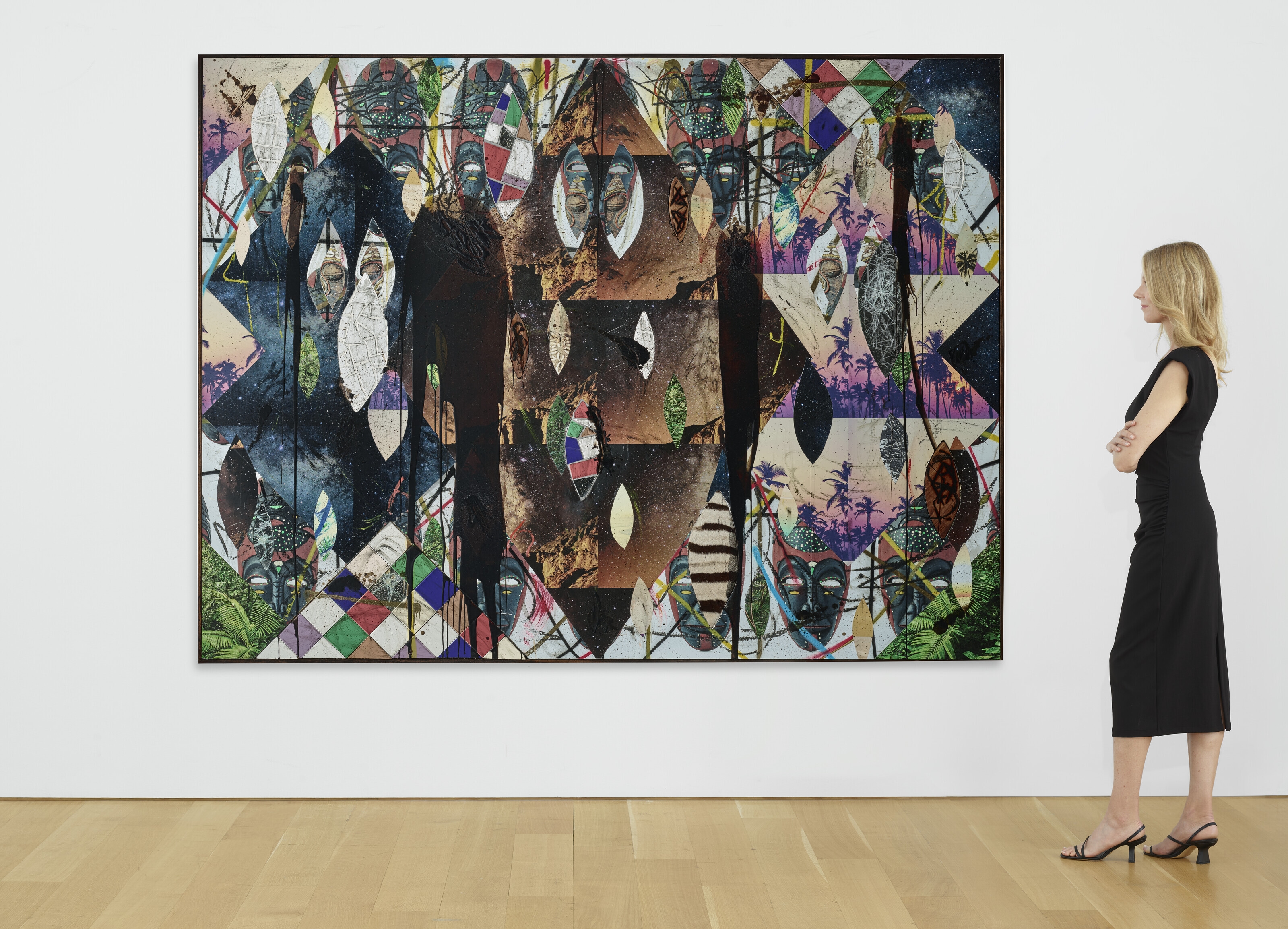 Rashid Johnson | Untitled Escape Collage (2018) | MutualArt
