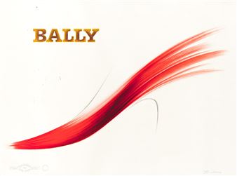 ROGER EXCOFFON (1910-1983). BALLY. 1964. 46½x62½ inches, 118x158¾ cm. Lavasselais, Paris. - Roger Excoffon