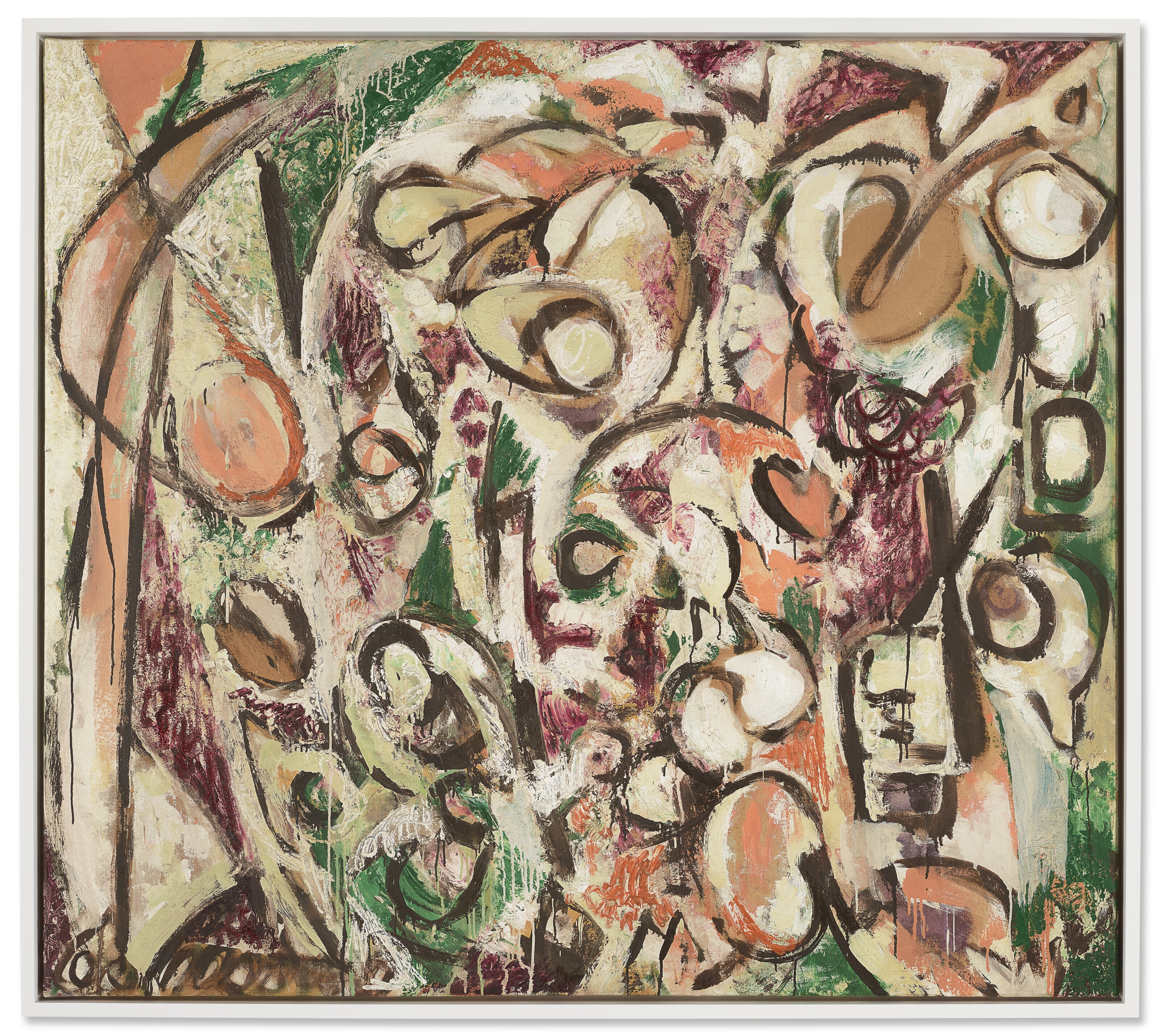 Lee Krasner | Untitled (1956 - 1959) | MutualArt