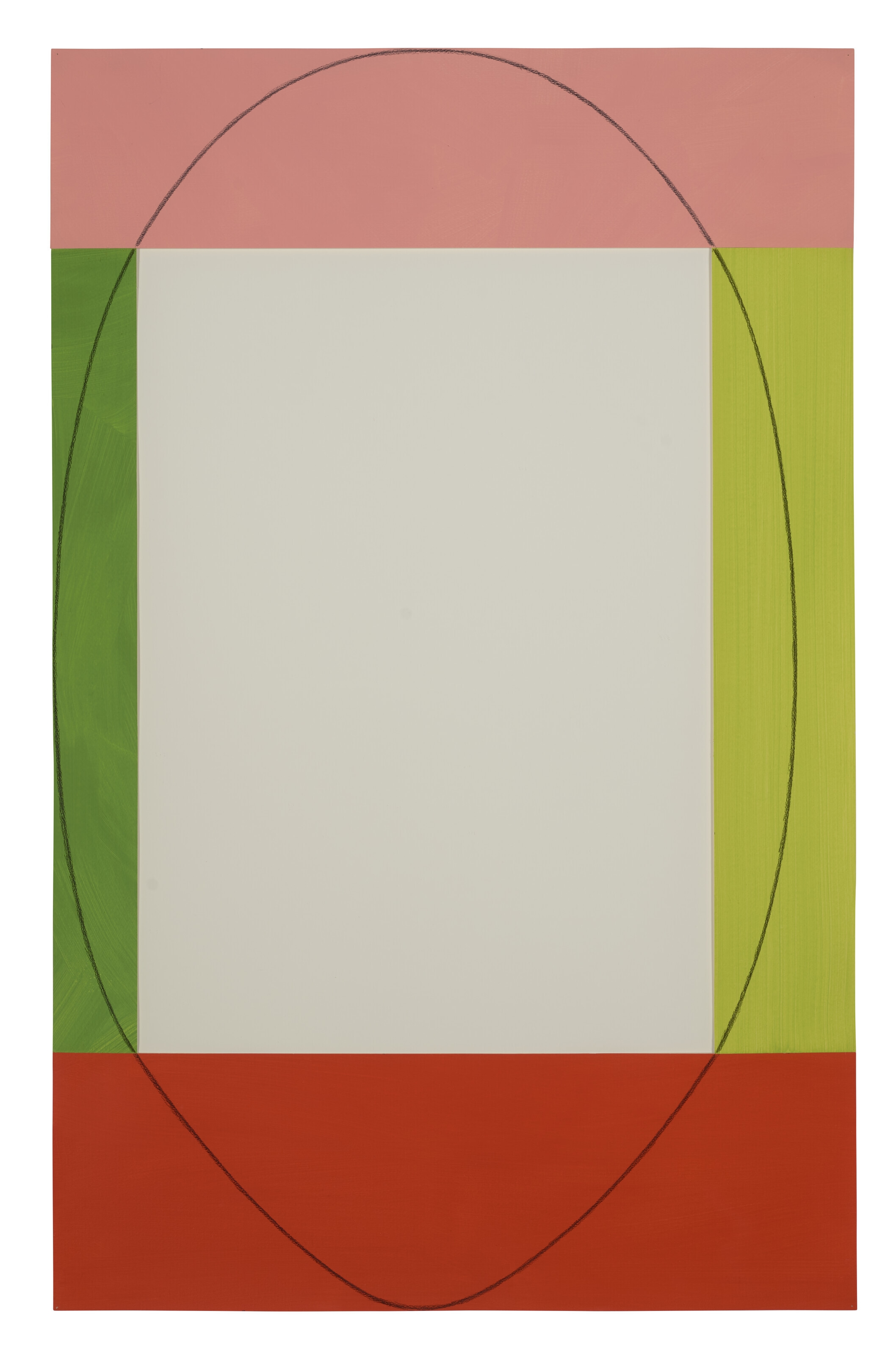 Robert Mangold 4 Color Frame Painting 3 (1983) MutualArt