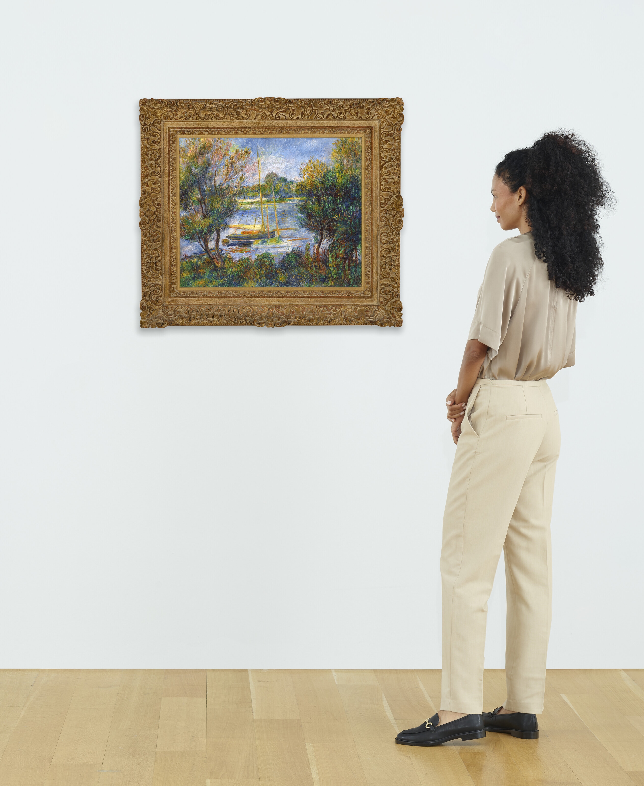 Artwork by Pierre-Auguste Renoir, La Seine à Argenteuil, Made of oil on canvas